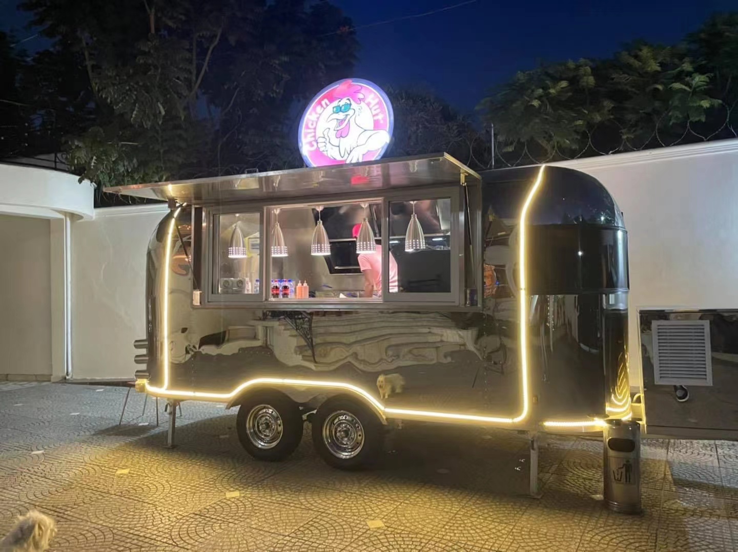 China Food Truck Trailer Manufacture