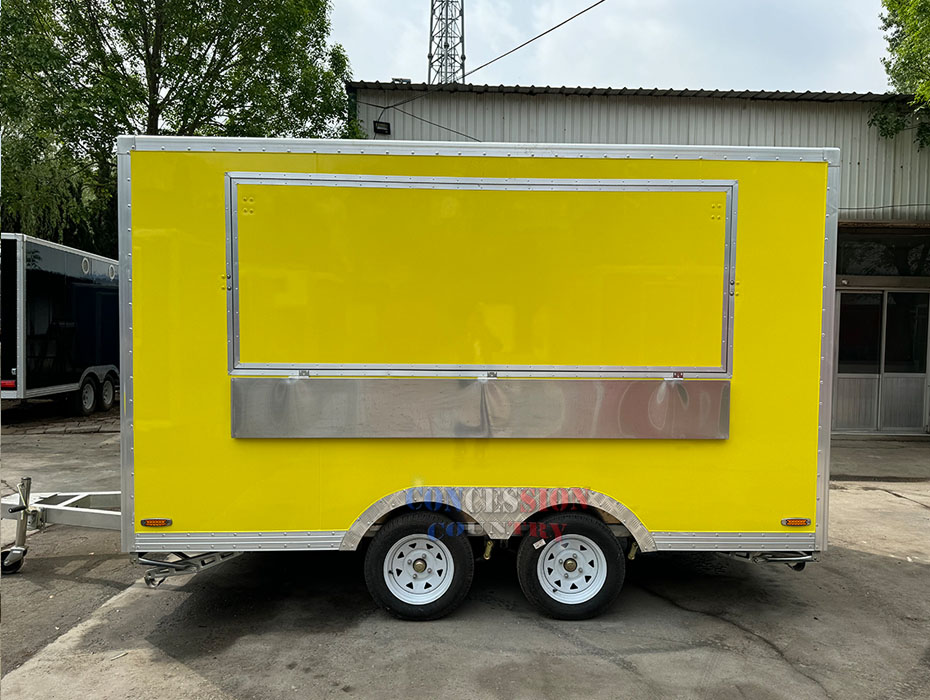 New finished 3.6m(12ft) food trailer.(图3)