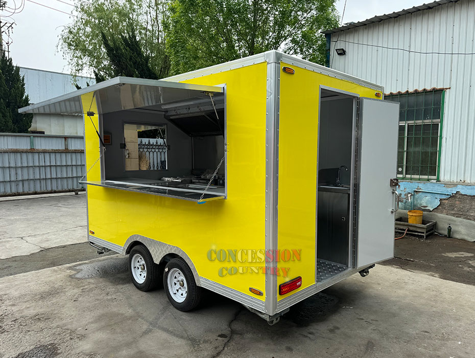 New finished 3.6m(12ft) food trailer.(图4)