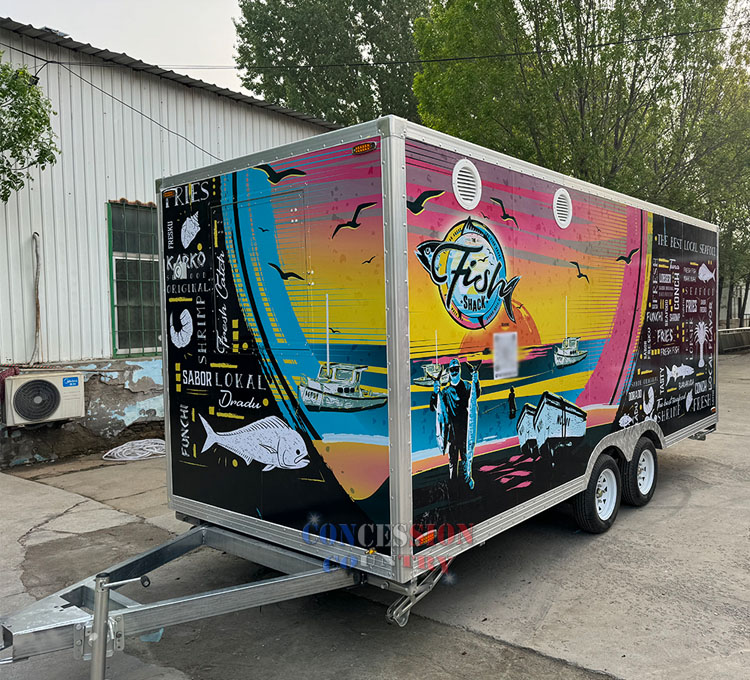 New completed custom food trailer(图3)