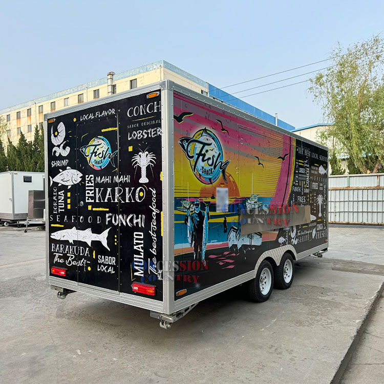New completed custom food trailer(图5)