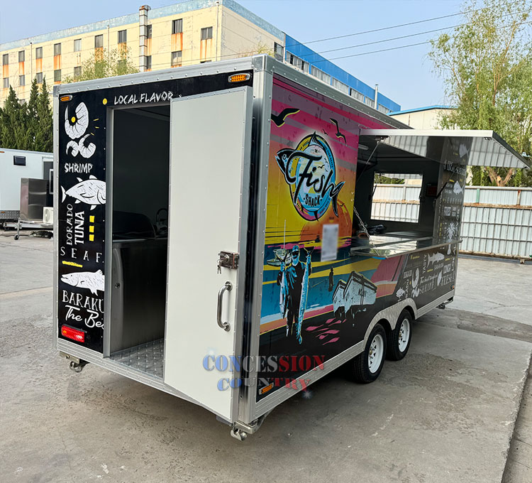 New completed custom food trailer(图4)