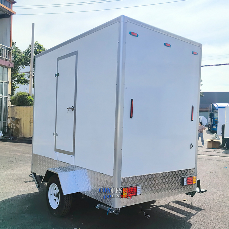 New completed 2 stalls restroom trailer(图1)