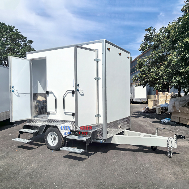 New completed 2 stalls restroom trailer(图3)