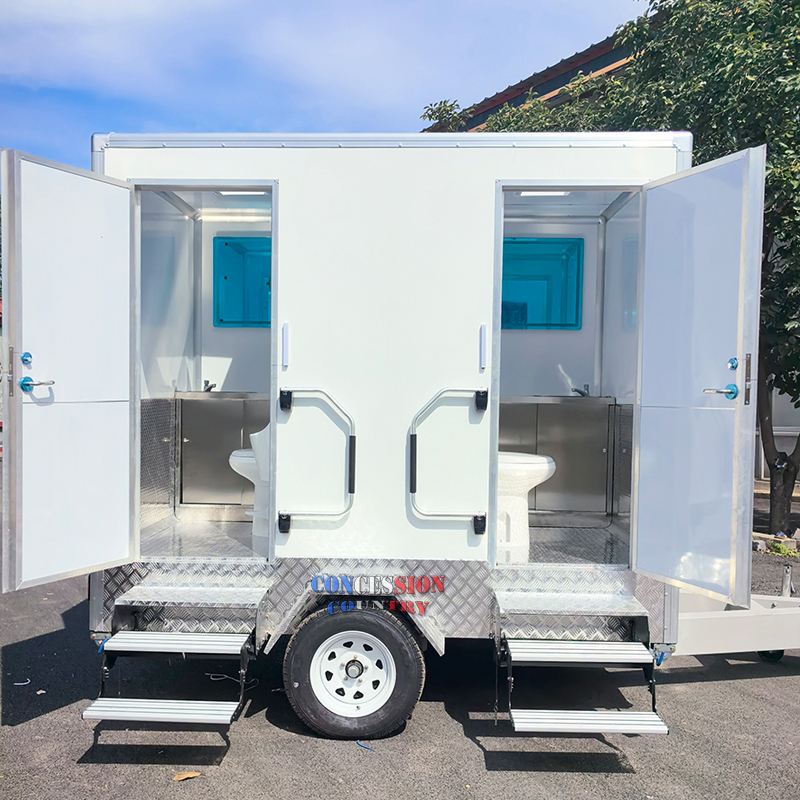 New completed 2 stalls restroom trailer(图4)