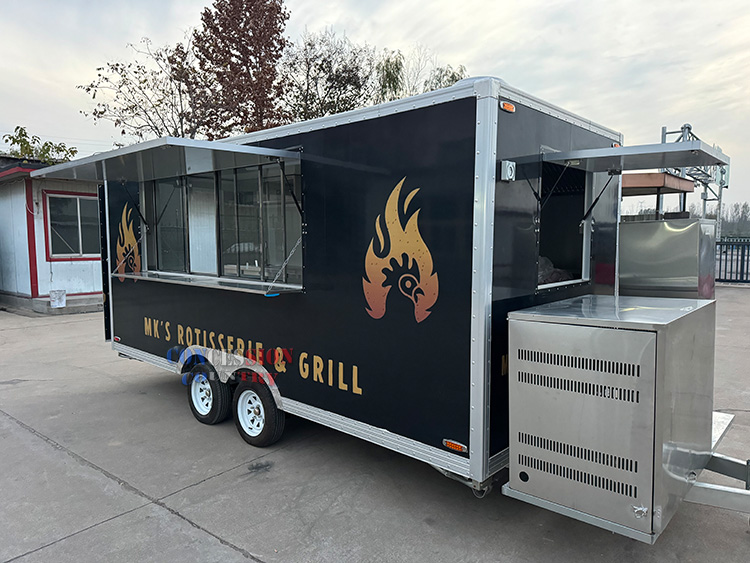 Custom 17ft food trailer ready to ship(图5)