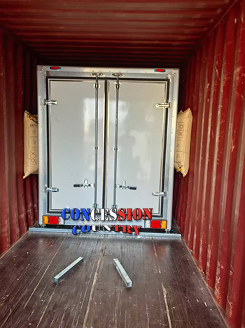 Freezer trailer container loading(图2)