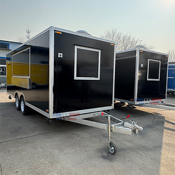 2 food trailers ready to ship