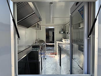 Custom food trailer for an Australian customer(图2)