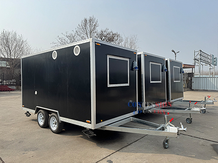 3 food trailers ready to ship