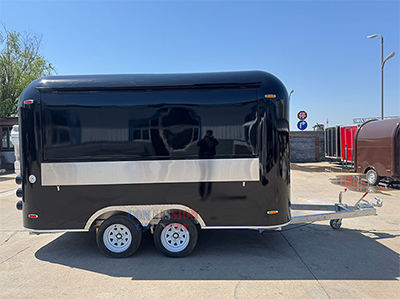 Black color air flow food trailer(图1)